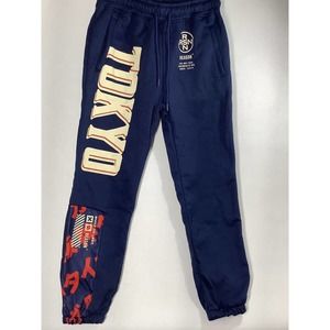 Reason Men’s Blue Tokio Sweatpants New Size S